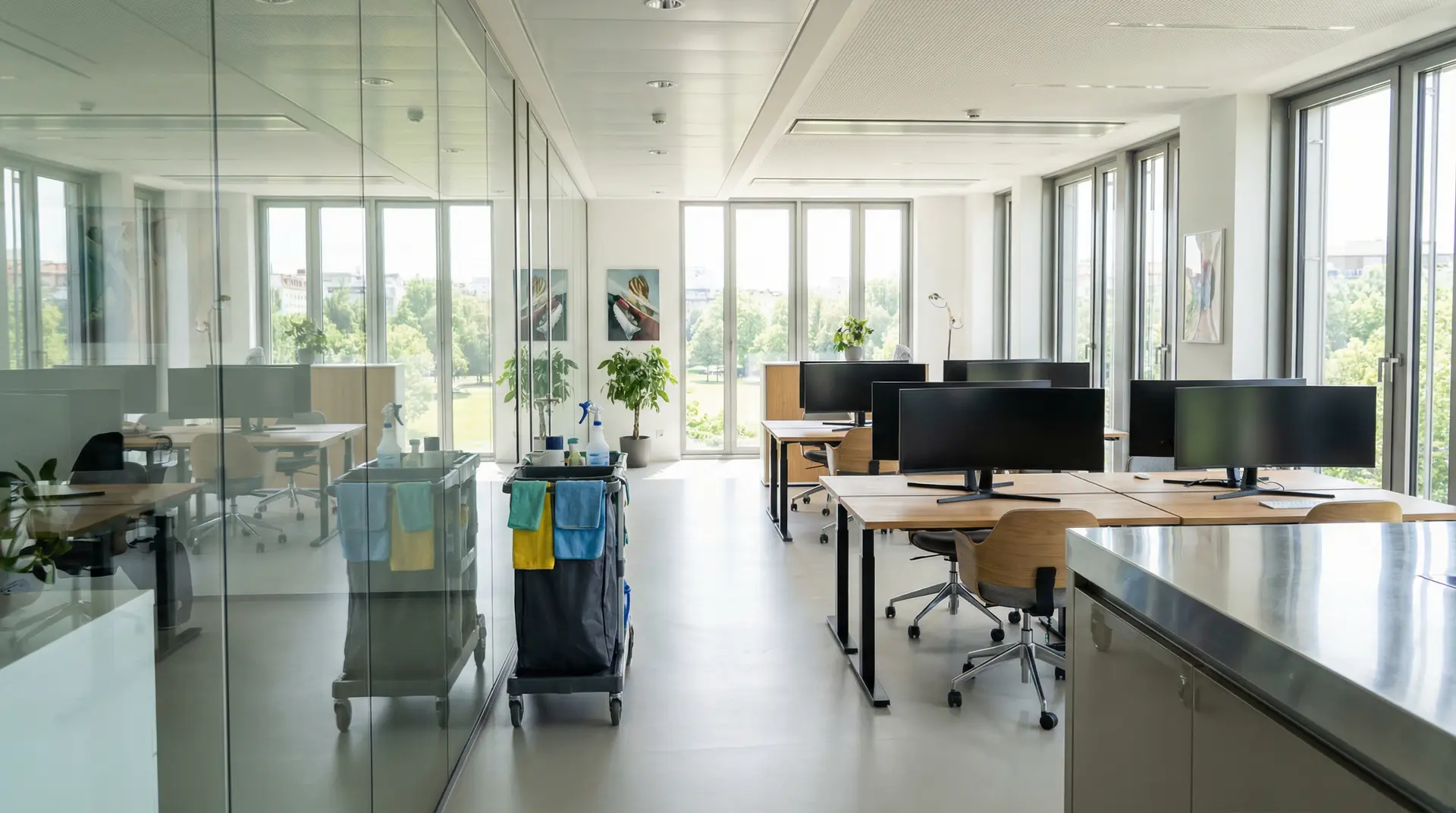 BlitzSauber Reinigung – Glanz für Büro & Zuhause
